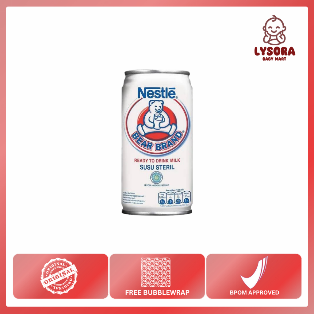 

Susu Bear Brand 189 ml Susu Beruang