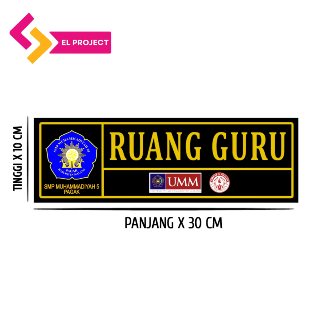 

Sign Board Acrylic Sign Label Acrylic Papan Nama Ruangan Free Design