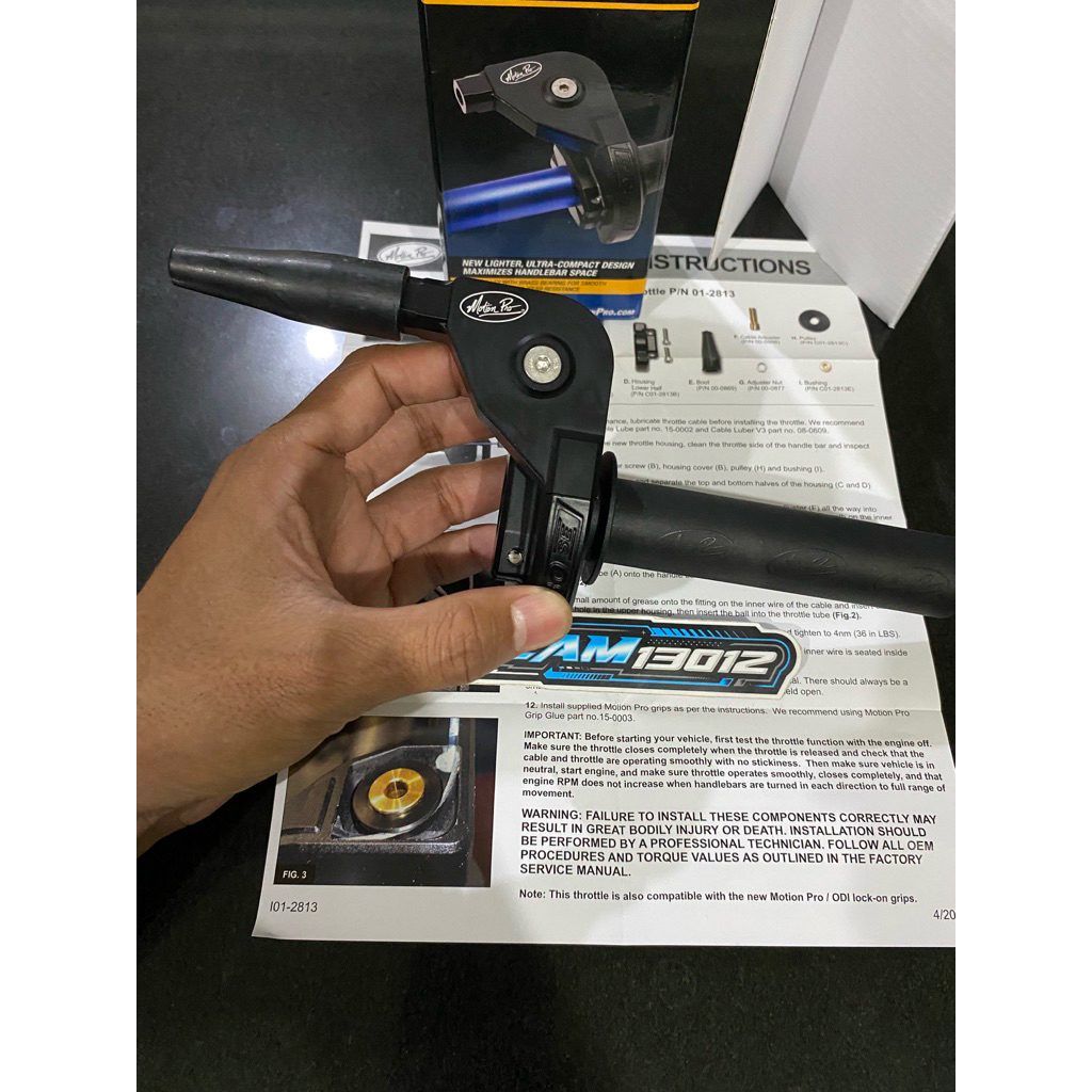 GAS SPONTAN KONTAN MOTION PRO TURBO SE ORIGINAL