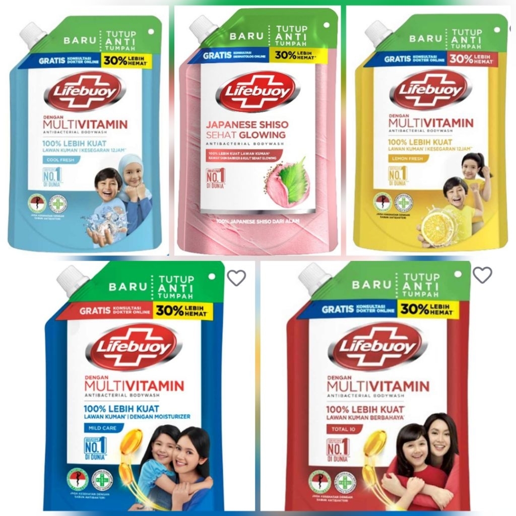 Lifebuoy sabun mandi cair 400ml