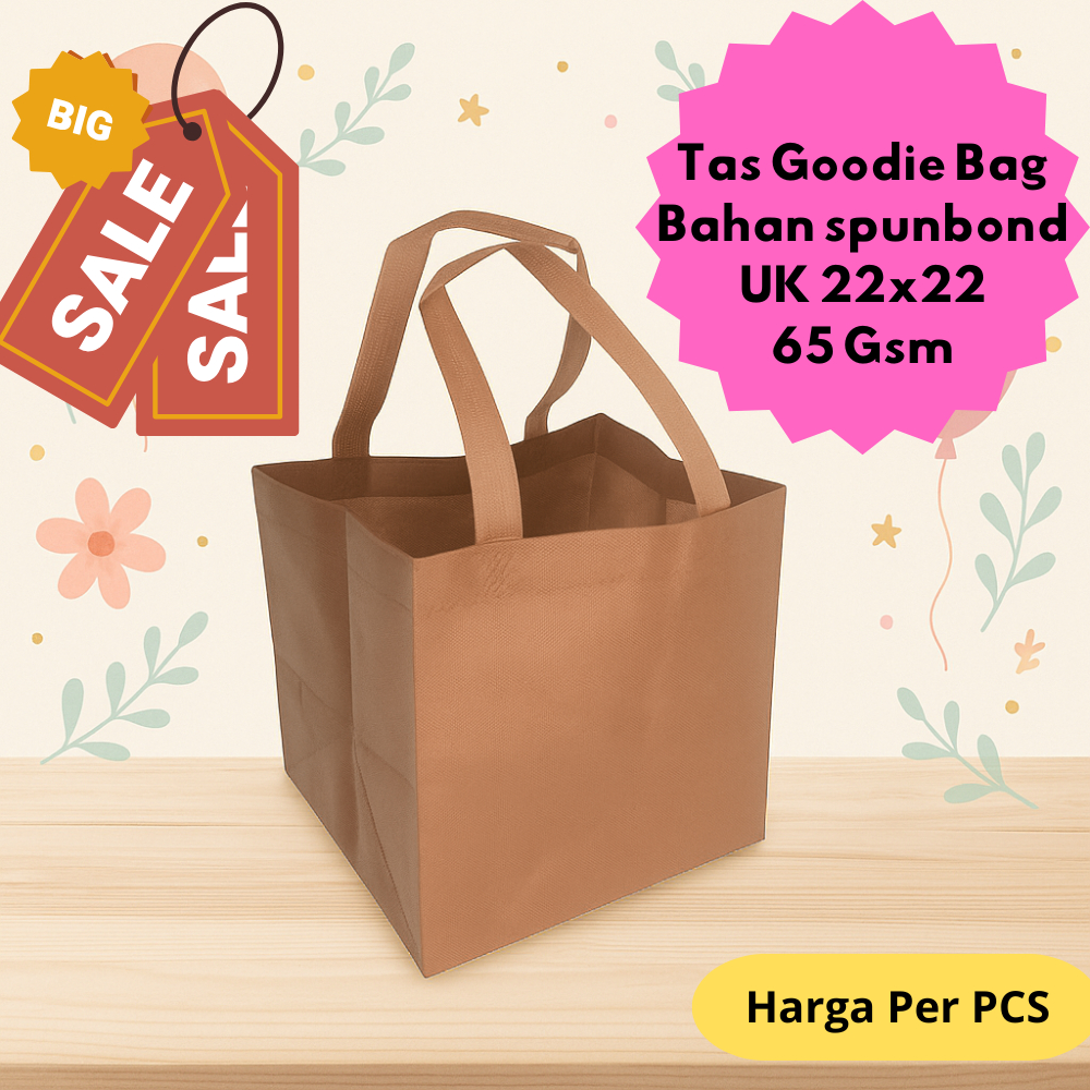 

( Harga Per PCS ) Tas Box Dus pres 22x22 | Tas Kotak Nasi | Tas Box Hajatan Harga per Lusin