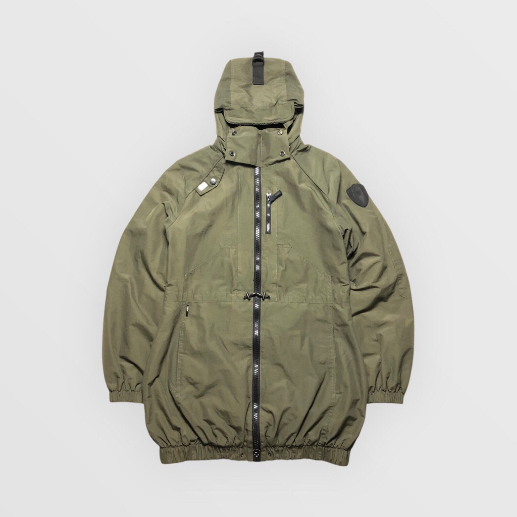 Nobis Luxury Shelby Fisherman Outdoor Gorpcore Jacket Military Green
