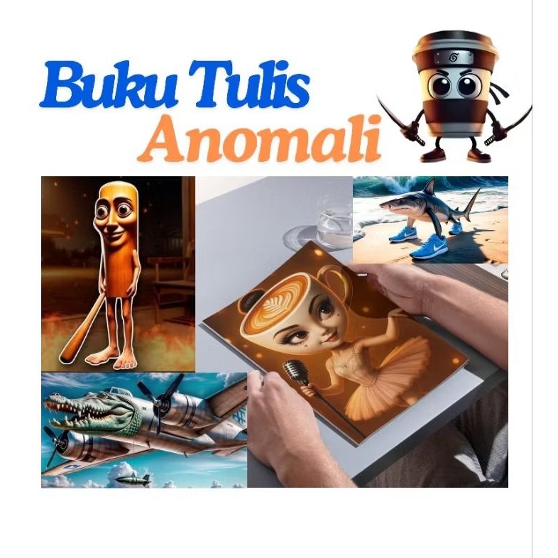 

BUKU TULIS ANOMALI BRAINROT TUNG TUNG SAHUR BALLERINA ASSASINO TRALALERO DONTOL CUSTOM A5 BUKU GARIS BUKU HALUS BUKU KOTAK
