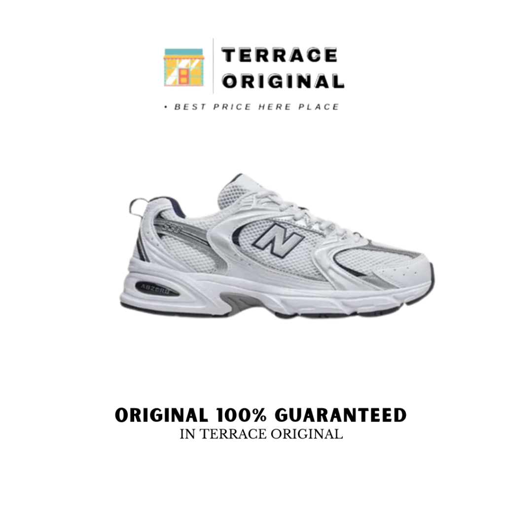 Sepatu Nb 530 White Indigo