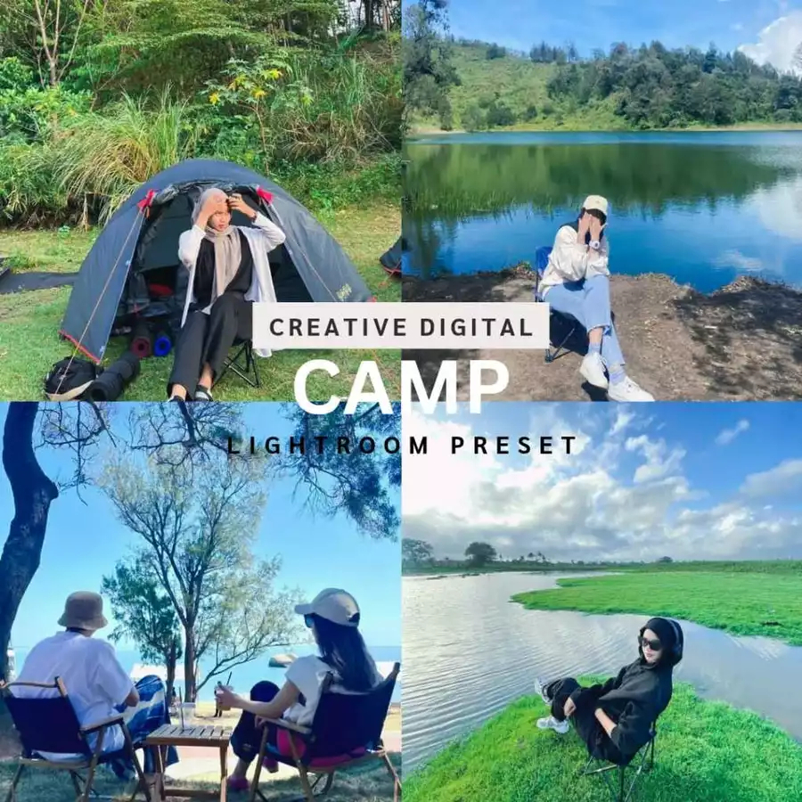 PRESET AESTHETIC | CAMPING PRESET | LIGHTROOM