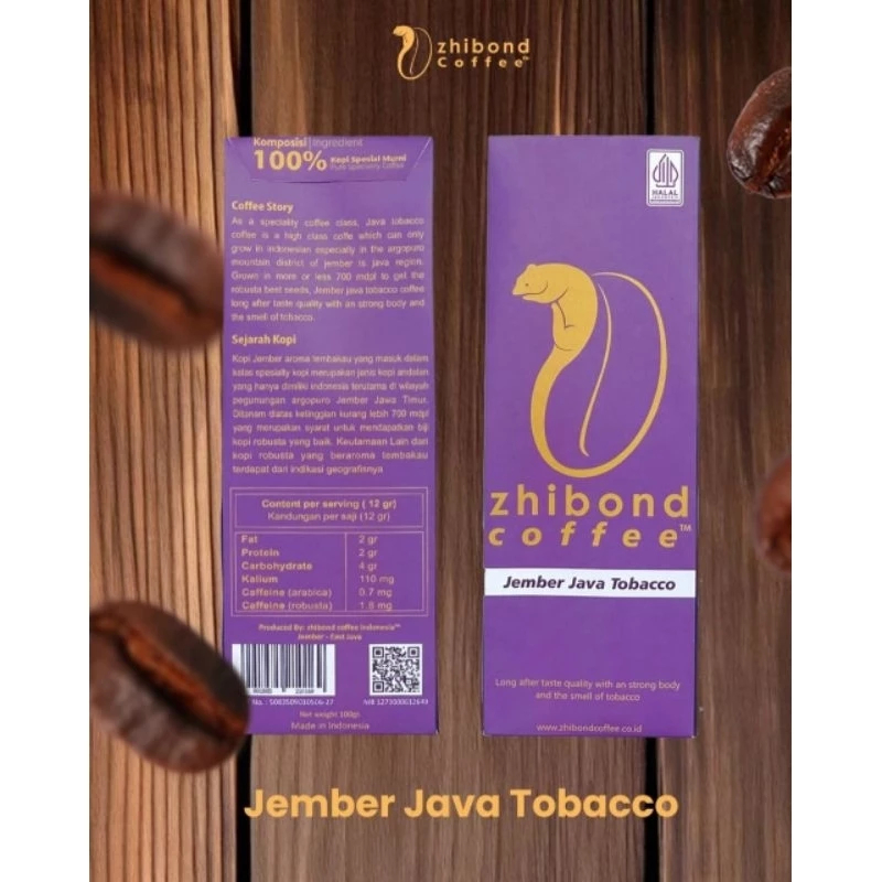 

Kopi Zhibond Coffee Jember Java Tobacco