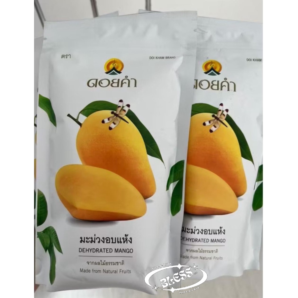 

DEHYDRATED MANGGO , DOI KHAM BRAND manisan mangga THAILAND ( READY )