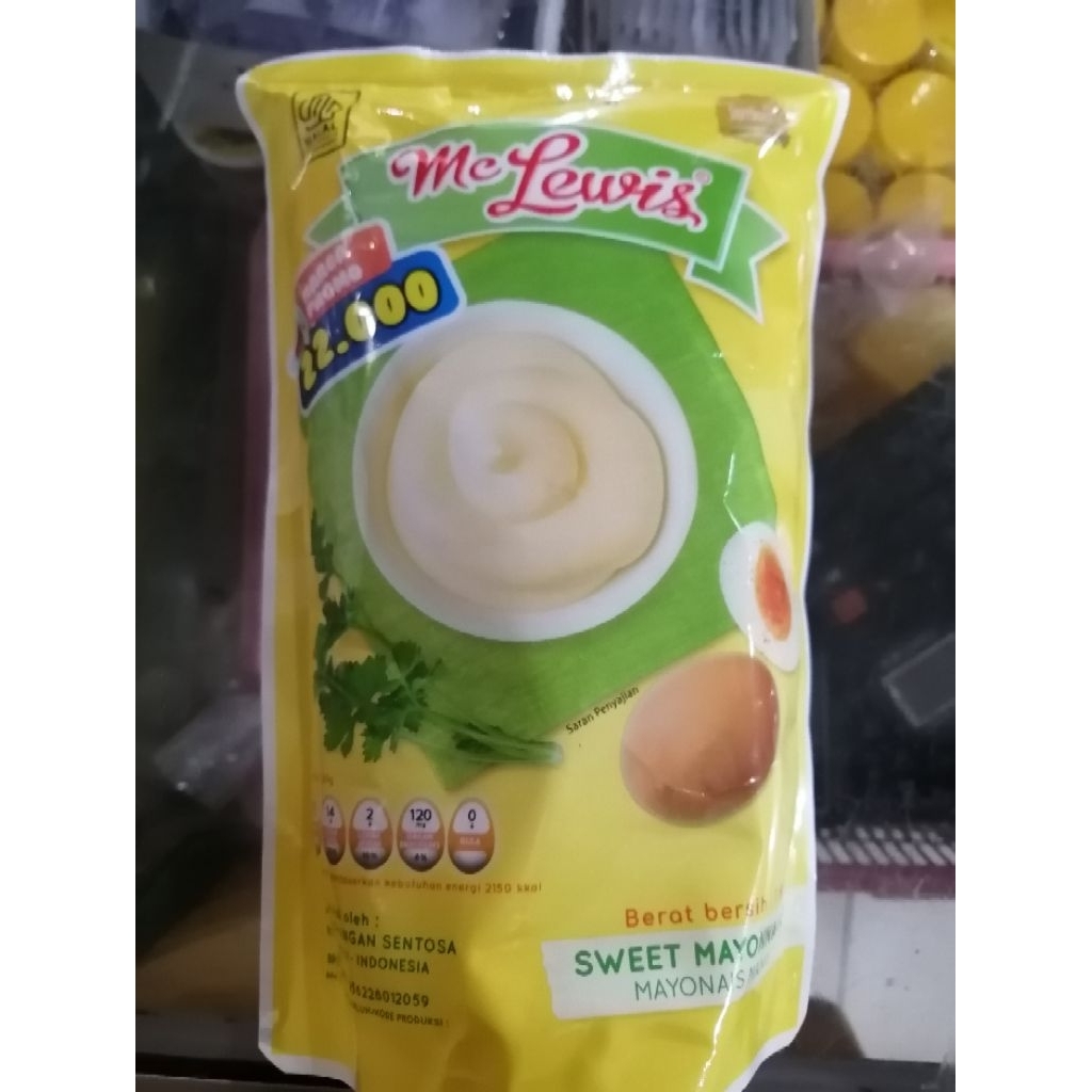 

Mayonais McLewis Sweet 1000gr