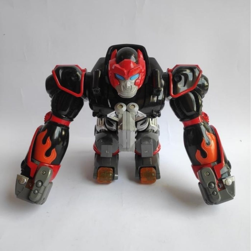 dx megazord power rangers jungle fury geki gorilla geki fire bandai