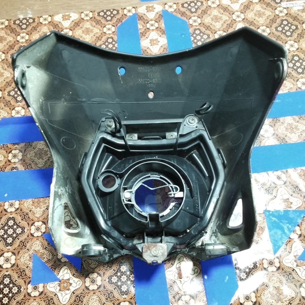 batok lampu depan Kawasaki KLX 150 s. original seconds