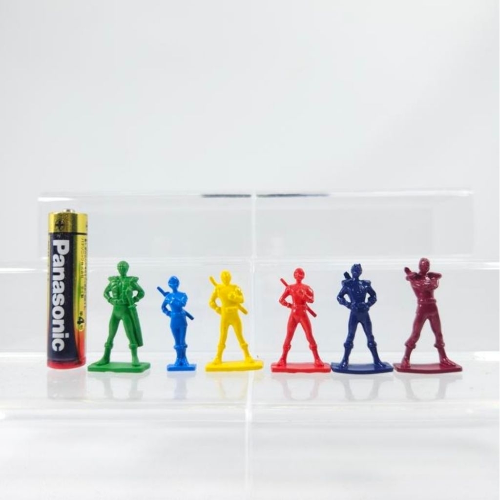 gashapon hg series power rangers ninja storm hurricaneger for dx senpuujin tenkuujin goraijin bandai