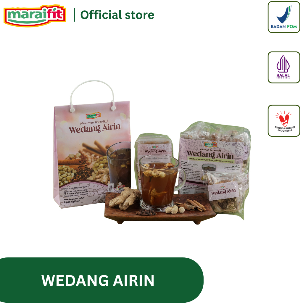 

Maraifit (Airin) Minuman Herbal, Membantu Meringankan Masuk Angin