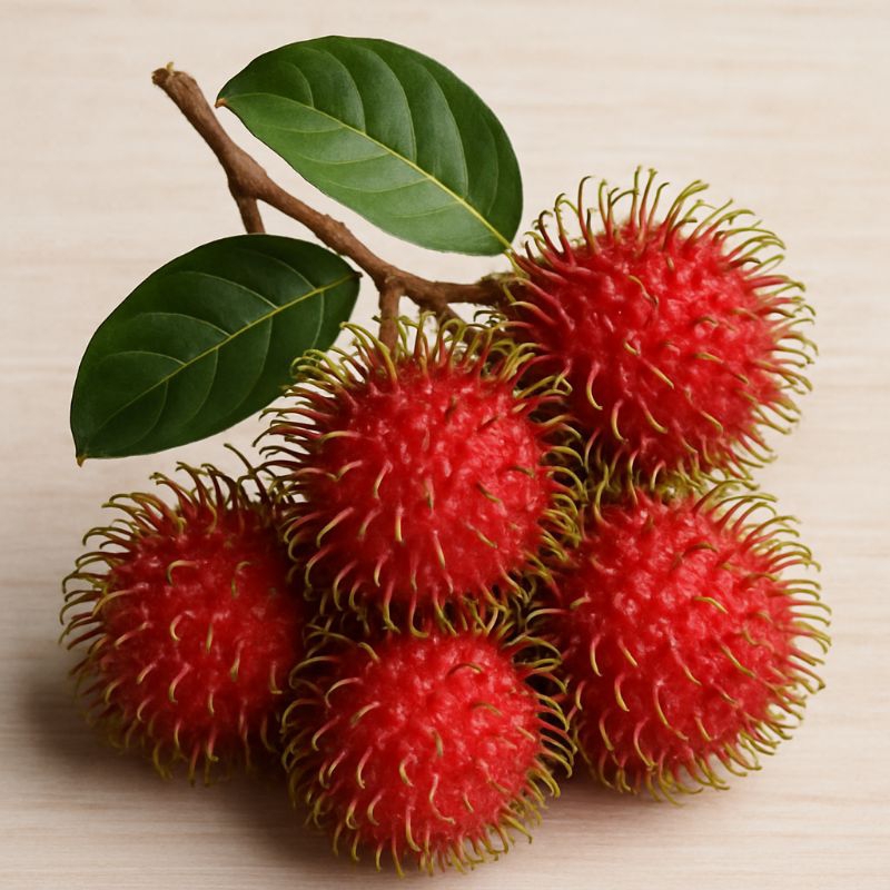

Buah rambutan Binjai super manis segar 1 kg