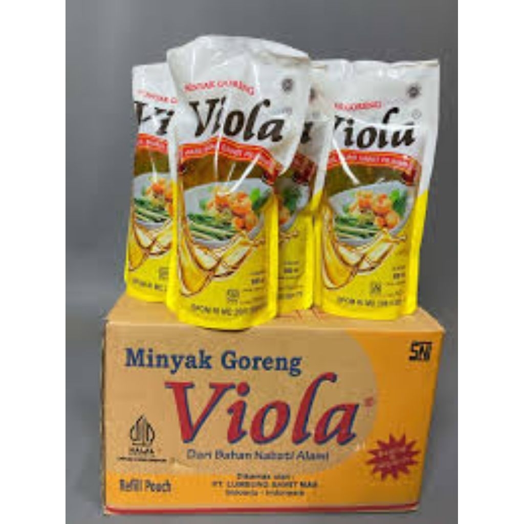 

minyak goreng viola 800ml isi 12pc 1karton