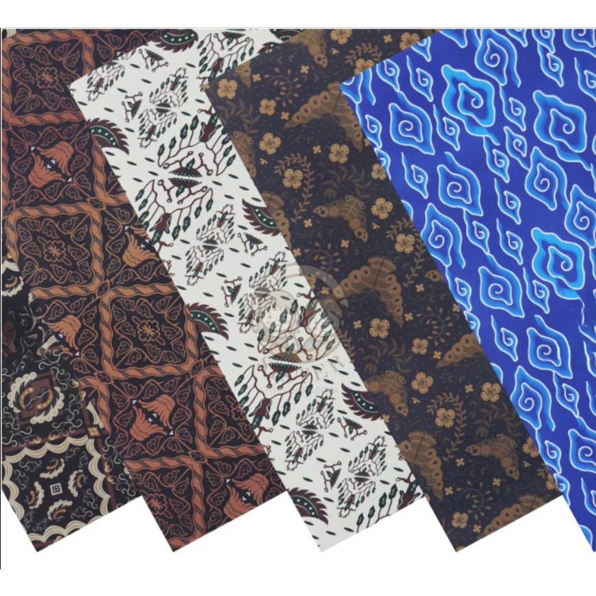 

(1 Pack) Sidu Kertas Kado Batik/Kertas Kado Glossy Batik