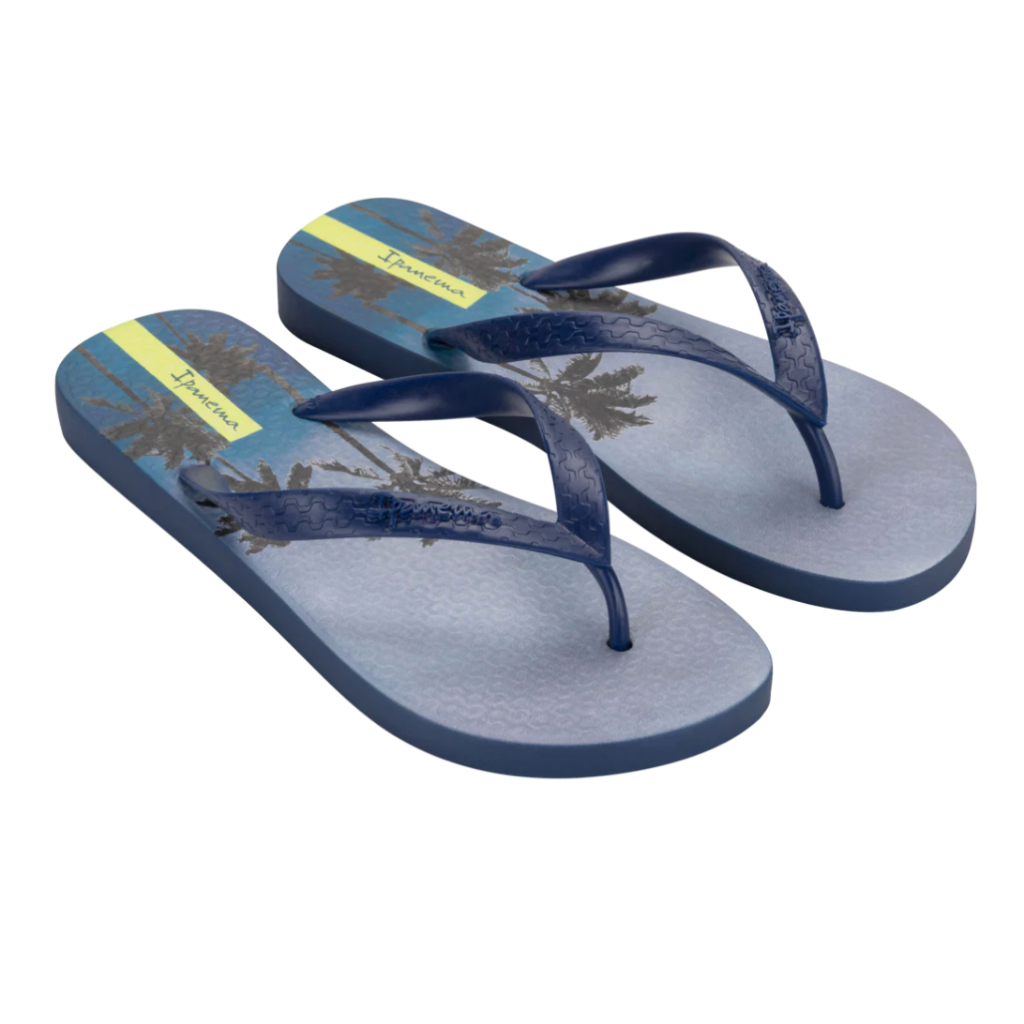 Sandal Jepit Pria Ipanema Clas Urbana Masc Blue/Blue/Yellow