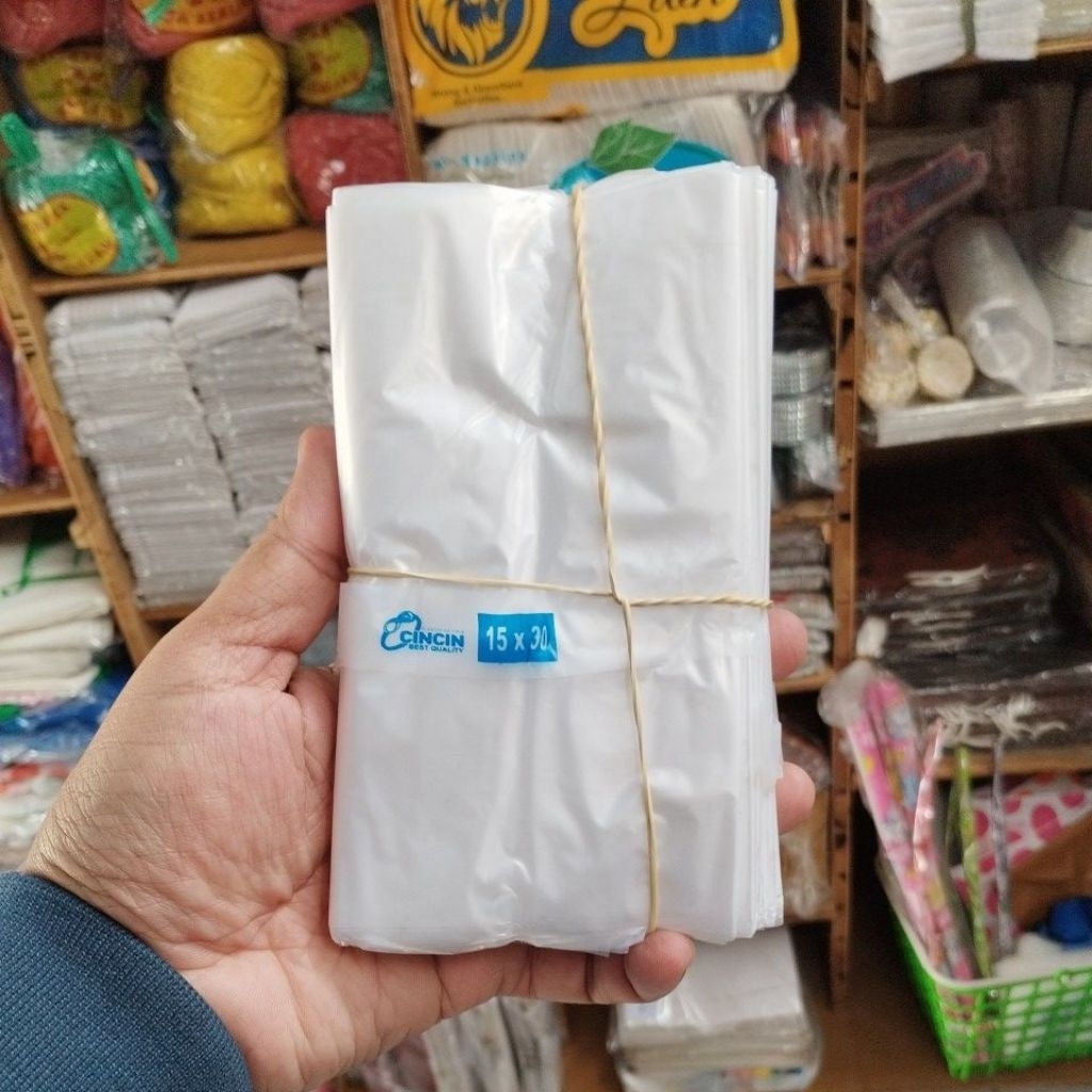Plastik HD ukuran 15x30