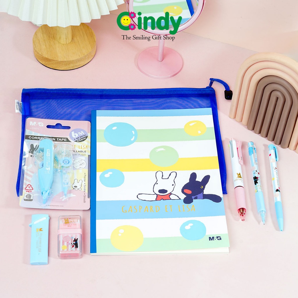 

CINDY Paket Peralatan Tulis Back To School - Pouch Stationary M&G
