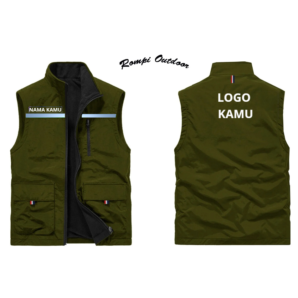 Vest Rompi Outdoor Bebas Logo Custom Rompi Motor Rompi Vest Tactical Jaket Rompi Pria Rompi Vest