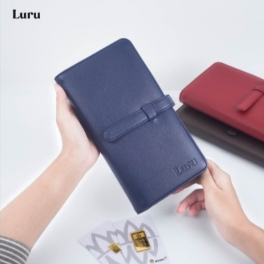 Dompet Keluarga - Dompet Logam Mulia Album Antam Tempat Penyimpanan Emas 60 Slot