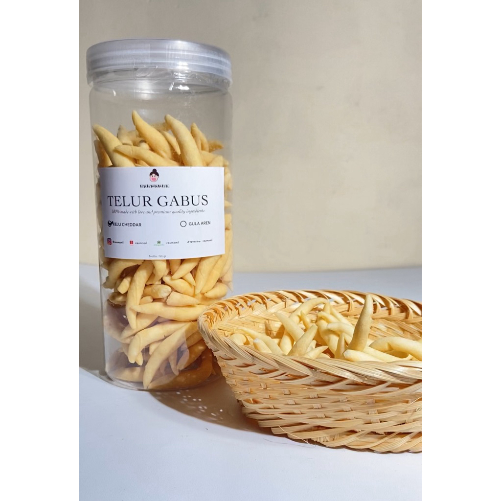 

Telur Gabus Keju Snack Premium Ceumamil