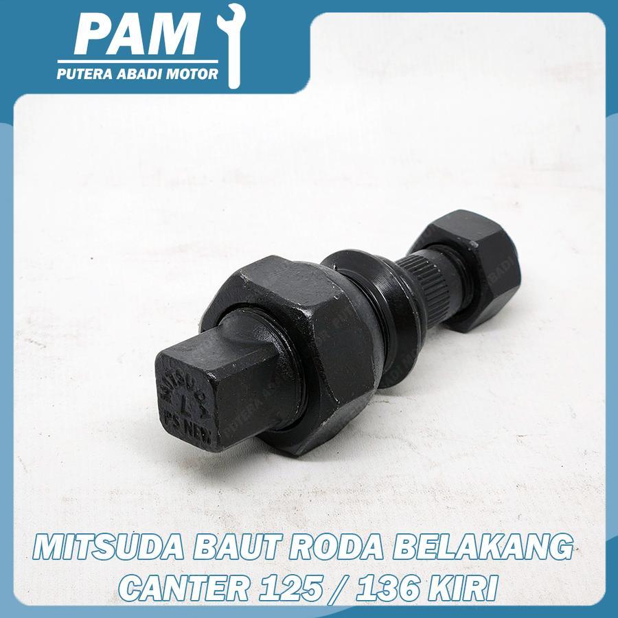 Baut Roda Canter 125 / Canter 136 Merk Mitsuda PS Turbo Baut roda depan baut roda belakang