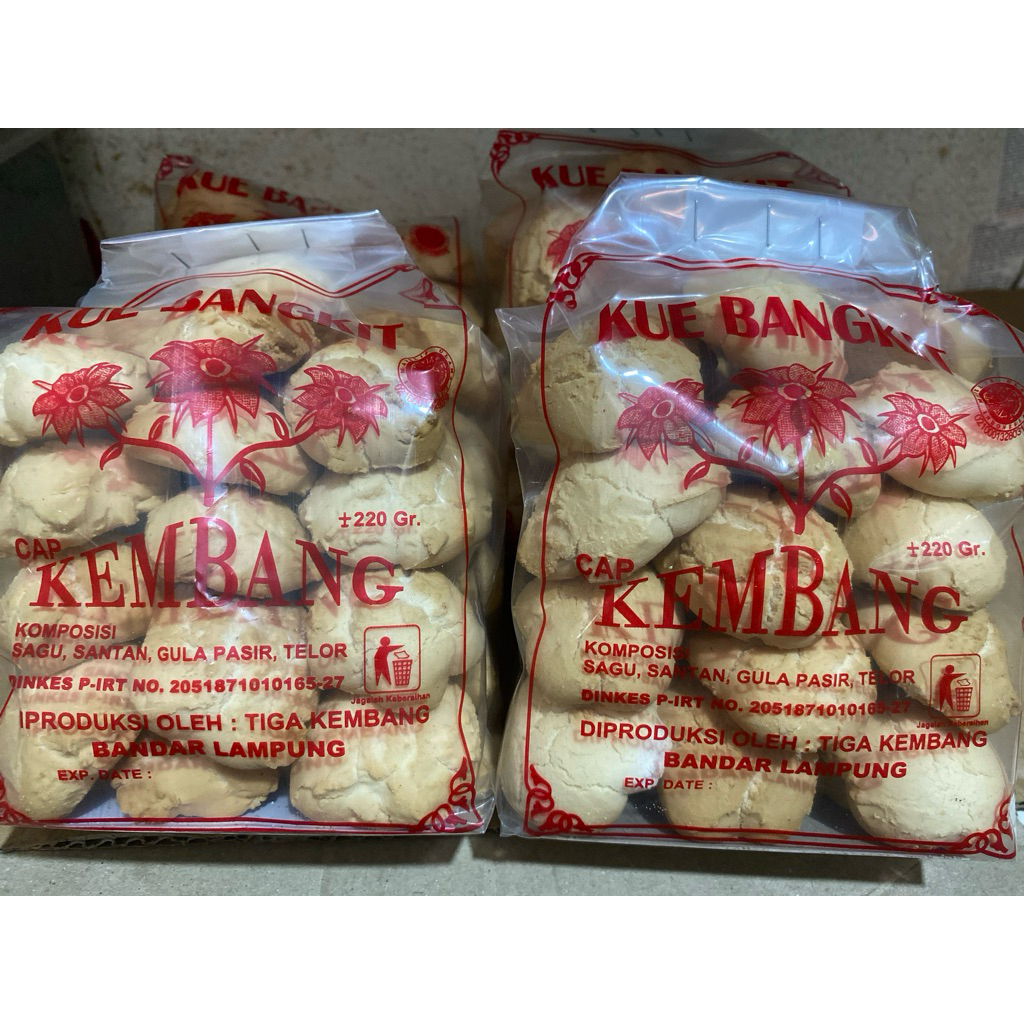 

Kue Bangkit atau Kue Rintak Tradisional Bangka berat 220 gr.