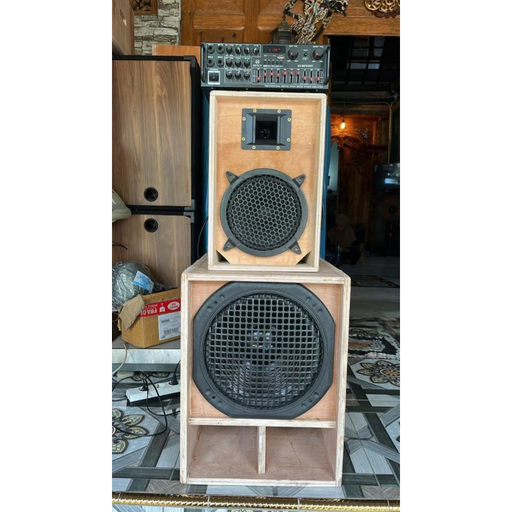 Paket Sound System miniatur siap bunyi