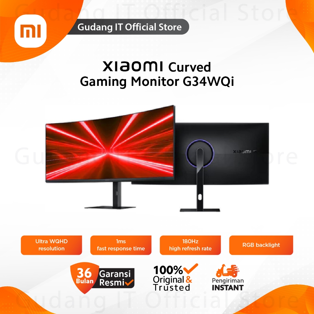 Xiaomi Gaming Monitor G34WQi
