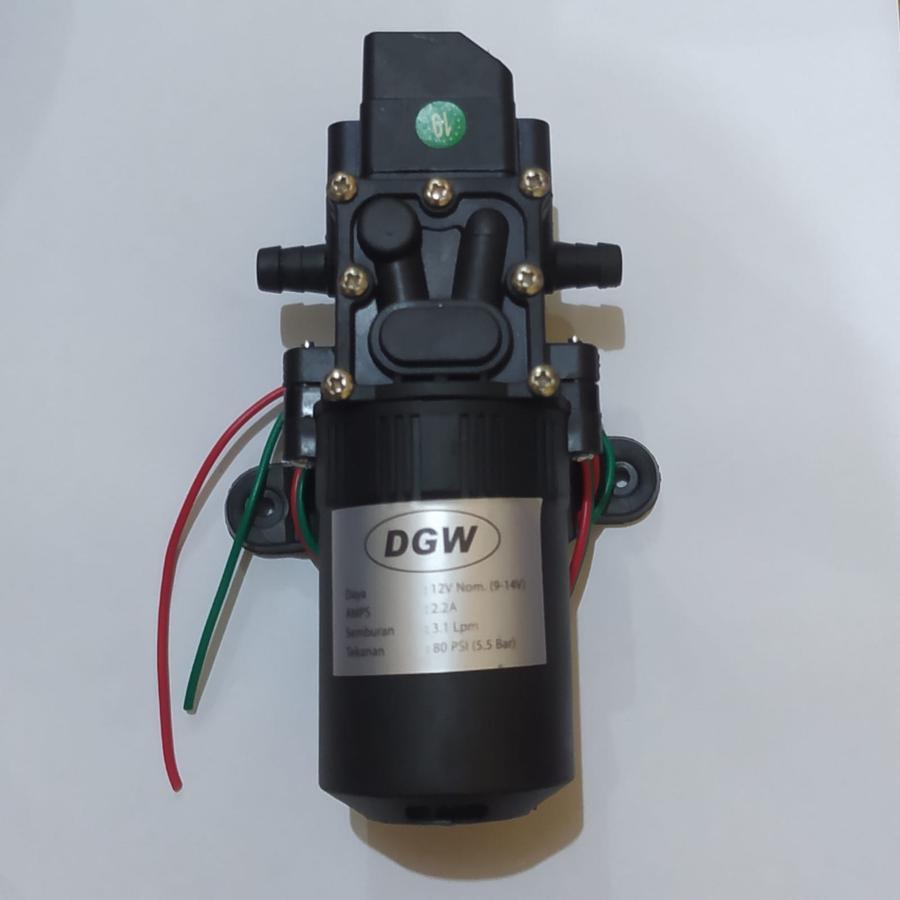 Dinamo / Pump / Pompa Air Dc 12V Dinamo Tangki Sprayer Elektrik Dgw Original / Dgw Dinamo Pompa Air