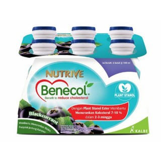 

Benecol 6x100ml Blackcurrant/Strawberry/Yogurt