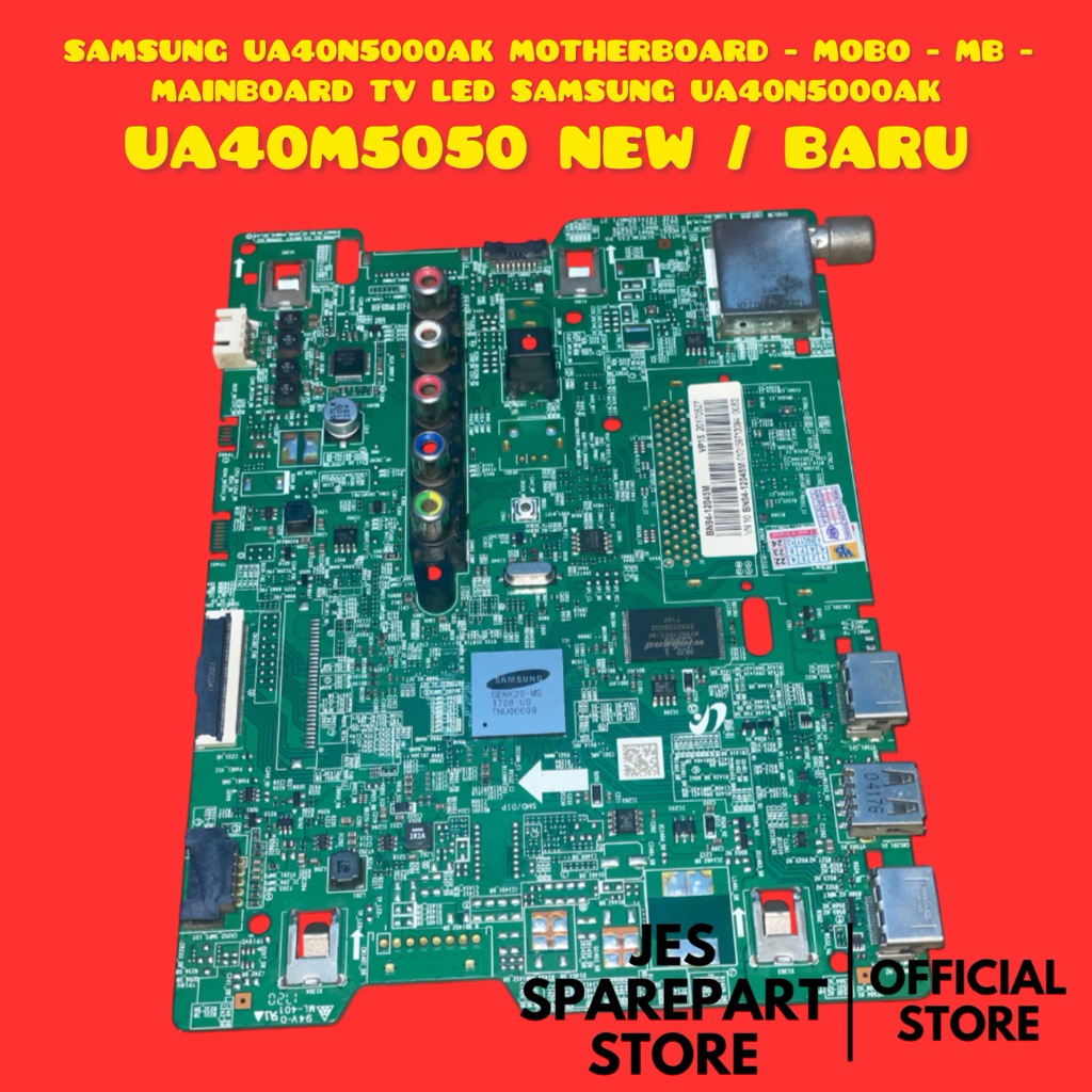 SAMSUNG UA40N5000AK MOTHERBOARD - MOBO - MB - MAINBOARD TV LED SAMSUNG UA40N5000AK