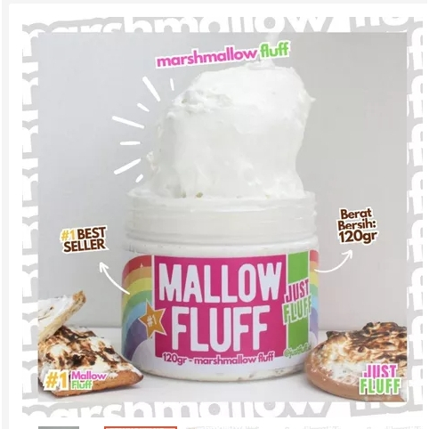 

Selai Marshmallow Fluff Original 120gr JustFluff