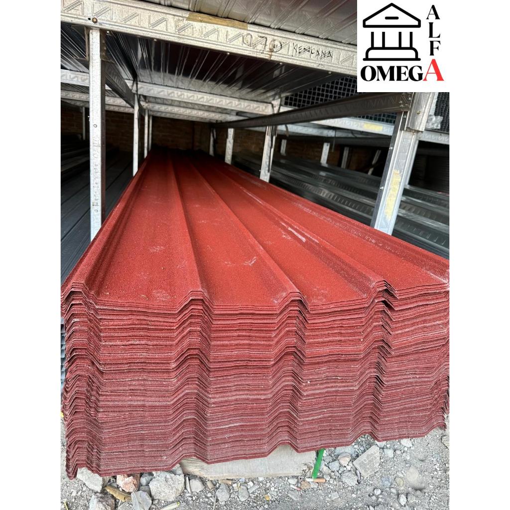 Atap Spandex Pasir / Galvalum Pasir 0.25 mm dan 0.30 mm