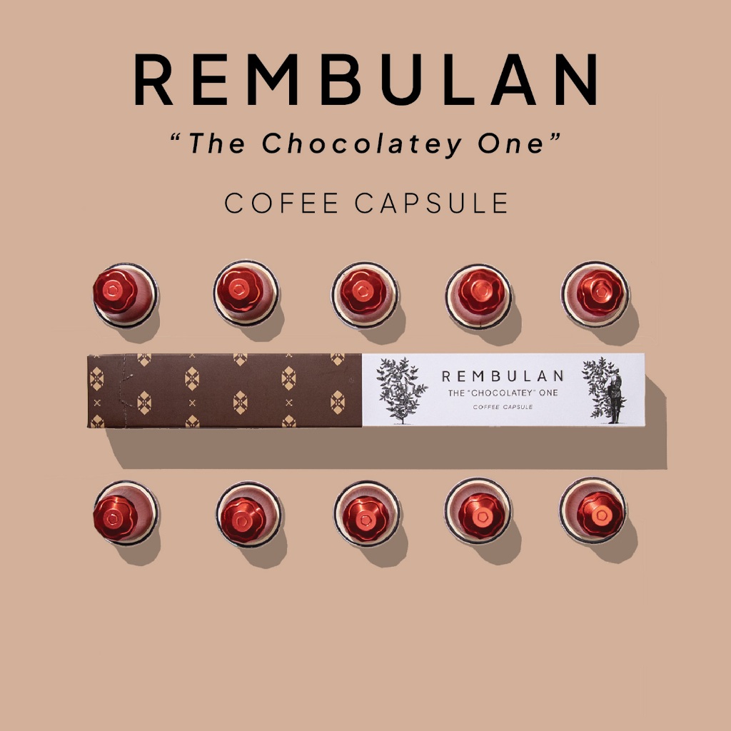 

TENUN COFFEE ROASTERS Coffee Capsule Rembulan Blend "The Chocolatey One" Biji Kopi 10 Capsule x 5gr