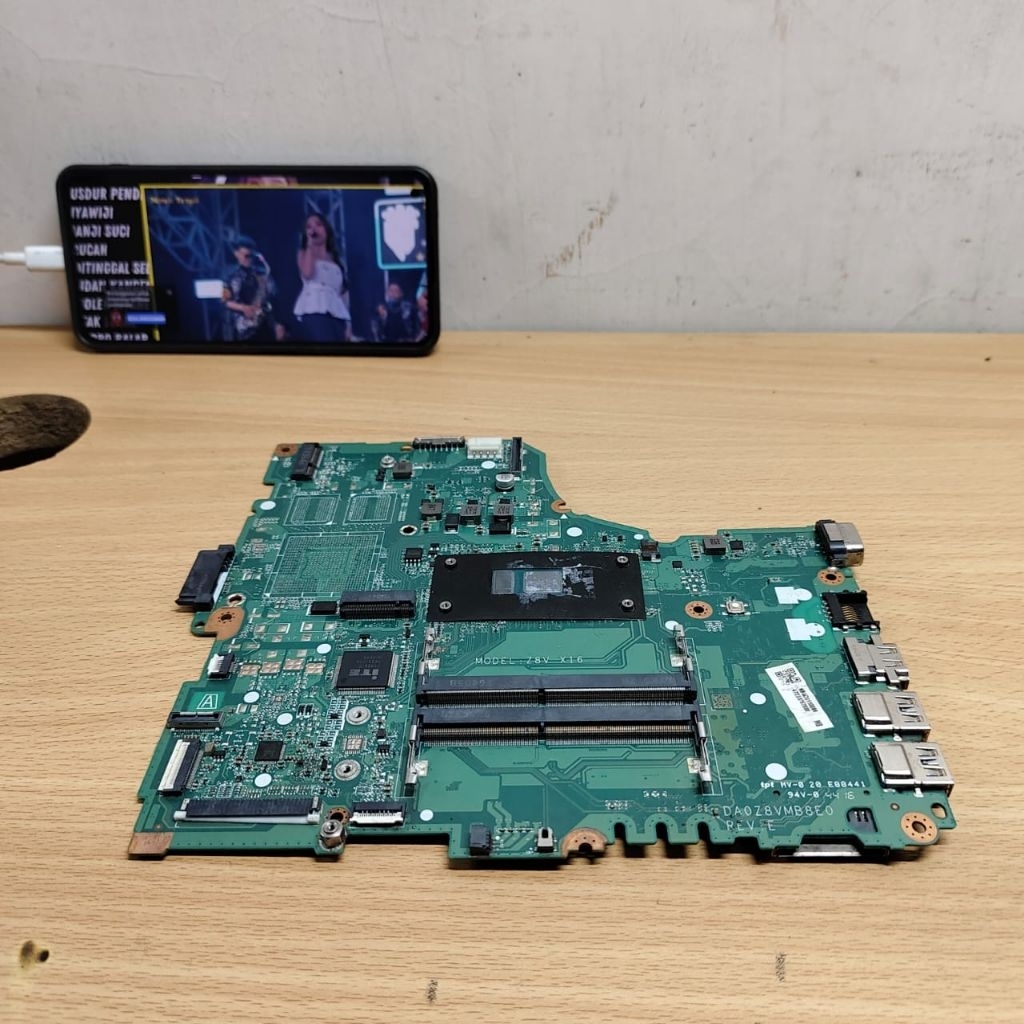 motherboard mainboard Laptop Acer E5 475 core i3 gen 6