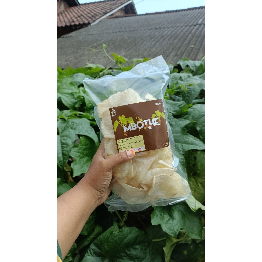 

Keripik Mbothe umbi mbothe/talas, keripik SUMBER MANDIRI, Mbothe chips 180gram