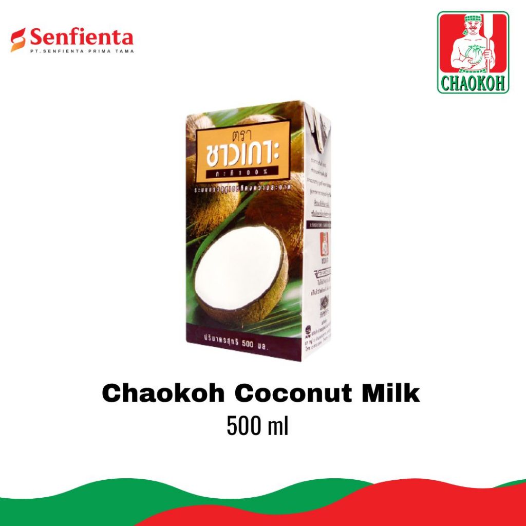 

Chaokoh Coconut Milk 500ml | Santan Import | Santan Thailand