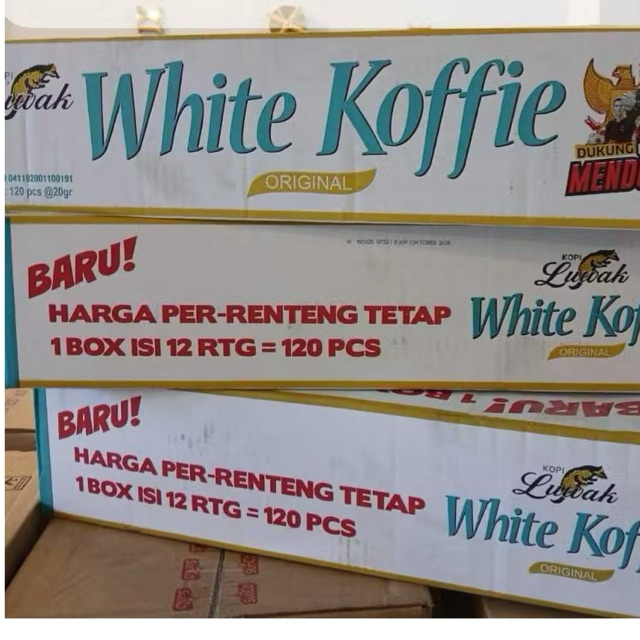 

White koffie
