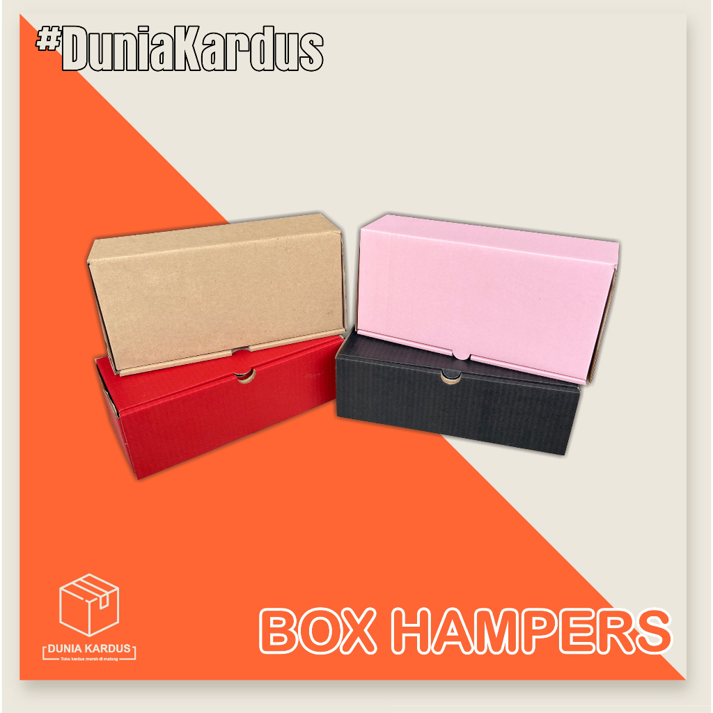 

Box Hampers 27x13x8,5 cm KARDUS HAMPERS | KARDUS KOSMETIK | KARDUS SOUVENIR