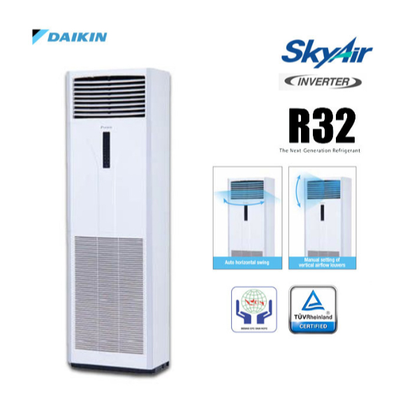 Daikin AC Floor Standing SVC85AYL[3PK] / SVC100AYL[4PK] / SVC125AYL[5PK] / SVC140AYL[6PK] 3 Phase