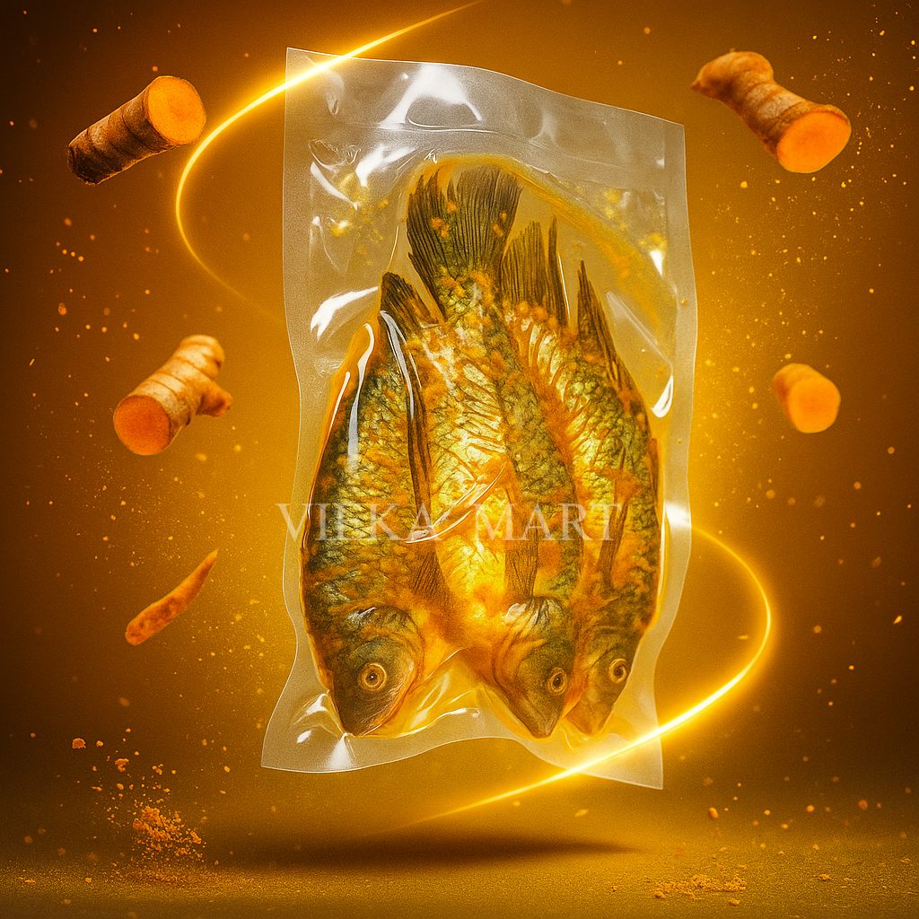 

Ikan Gurame Frozen bumbu kuning isi 2 ekor