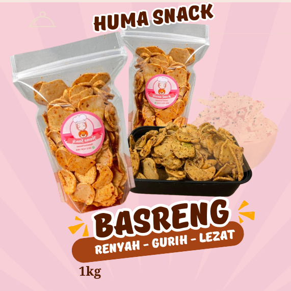 

Basreng Pedas Chili Oil Daun Jeruk 1kg