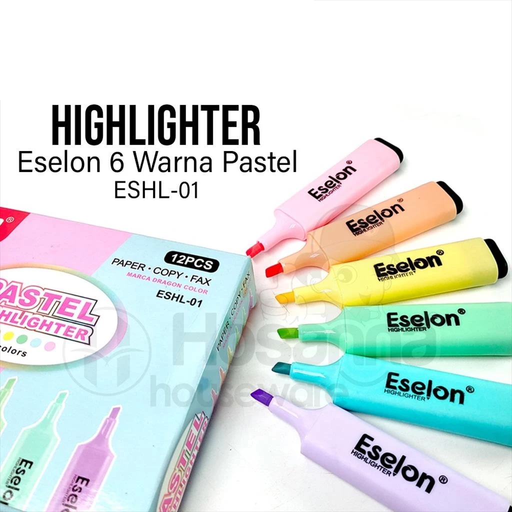 

Stabilo / 12pcs Stabilo Pastel / Highlighter / Stabilo Eselon
