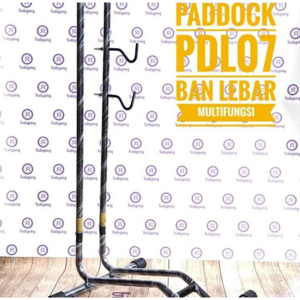NEW PDL07 Bike Stand Paddock ban lebar Sepeda Ebike Downhill Fat bike MTB - Standar pit ban gede