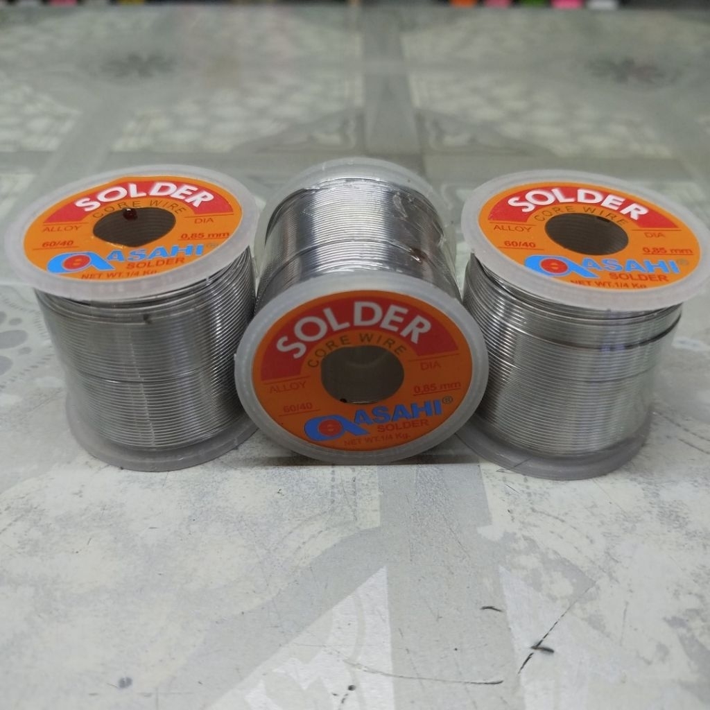 timah asahi roll besar timah solder asahi ¼kg