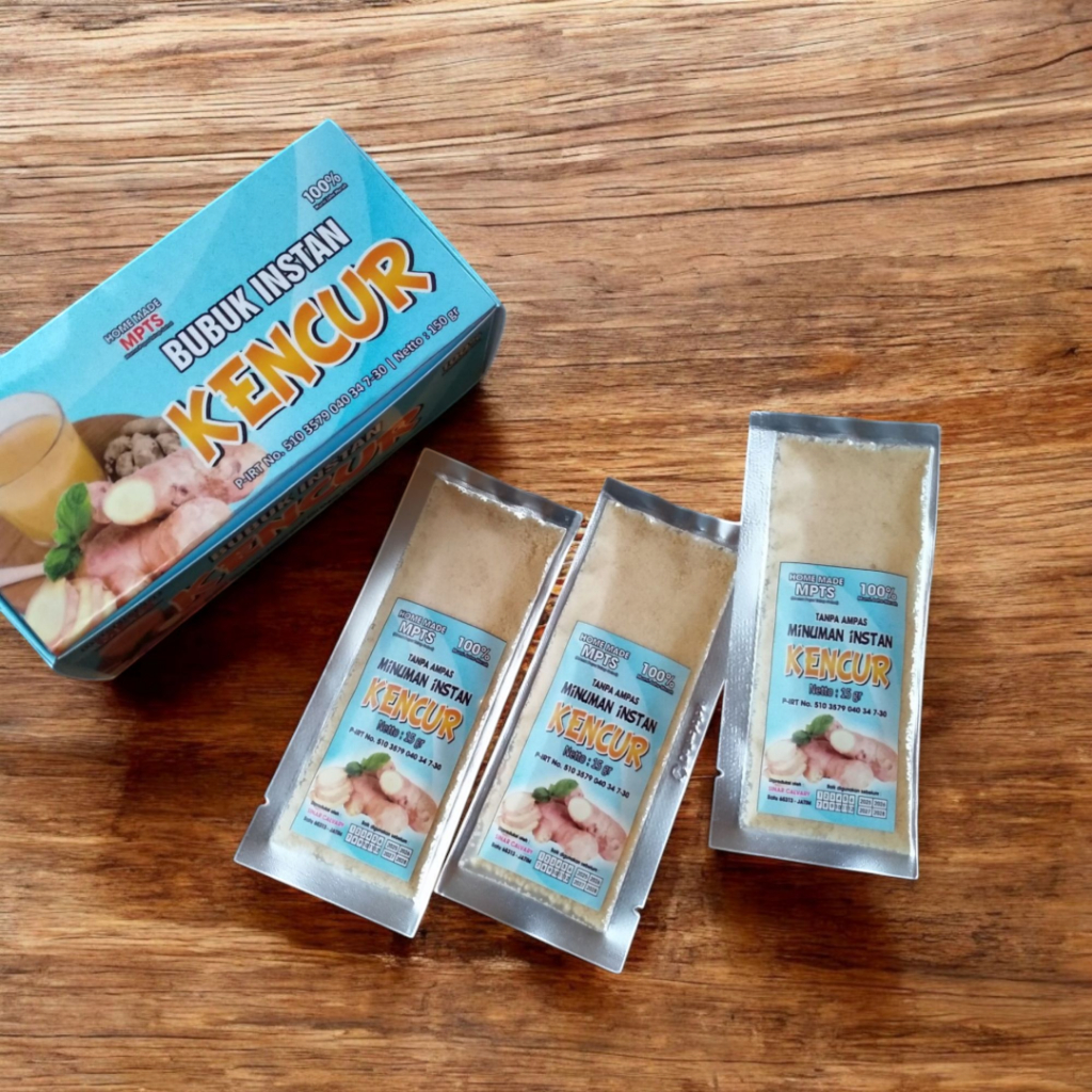 

Bubuk Minuman Instan Kencur 150gr Sehat Alami Tanpa Ampas