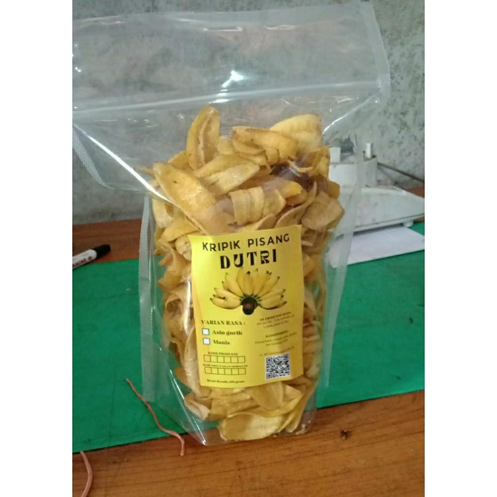 

keripik pisang dutri 250 gr