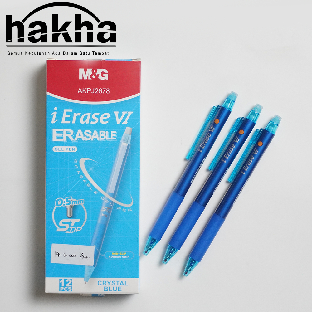 

Pulpen Gel M&G iErase VI – Tinta Bisa Dihapus, Nyaman & Praktis