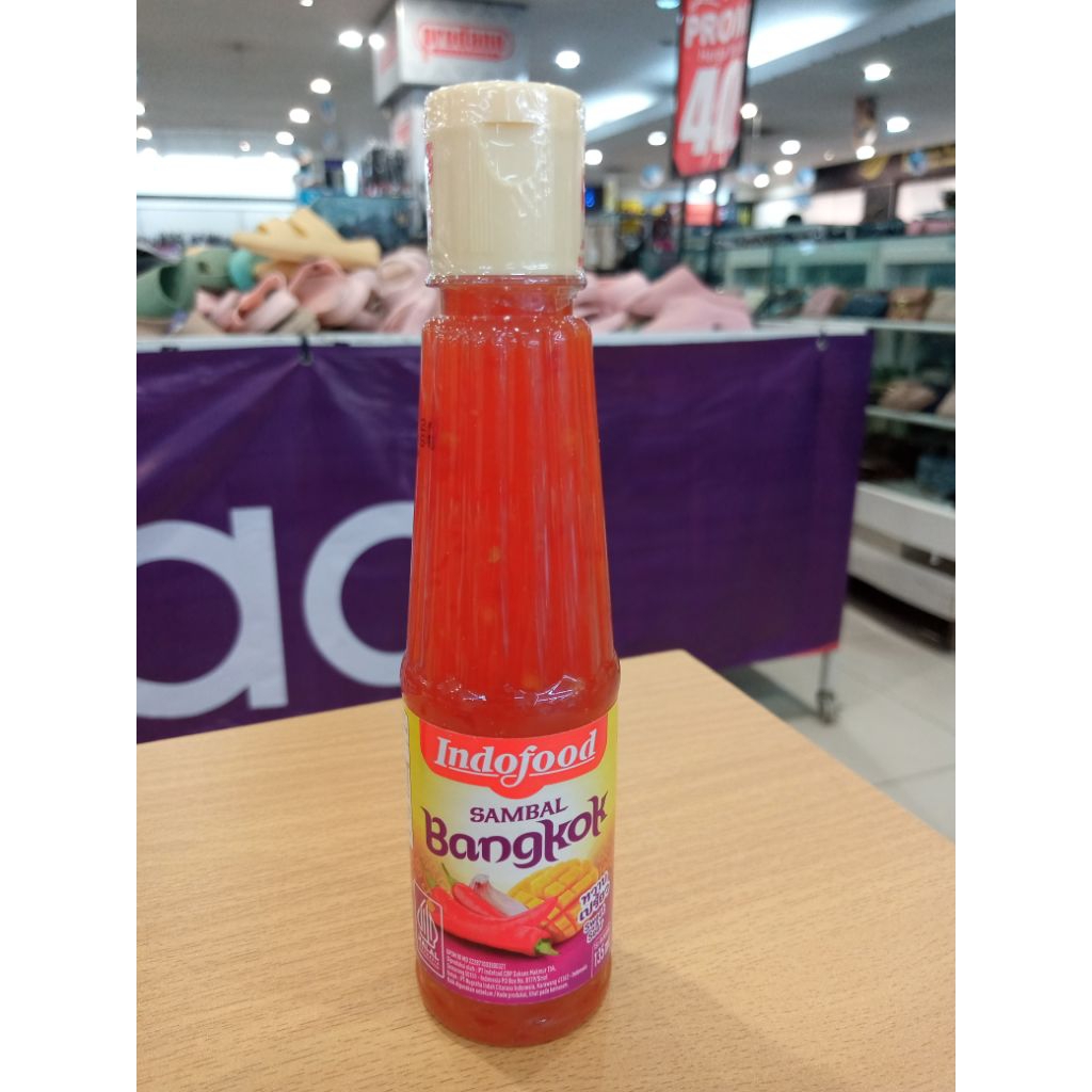

Saos Indofood sambal bangkok 135 ml